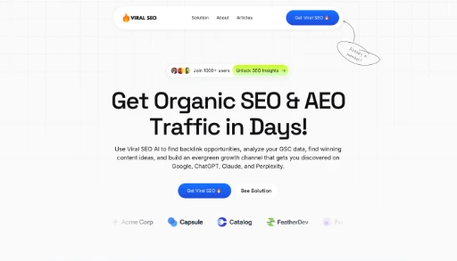 Viral SEO logo