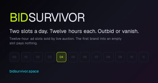 BidSurvivor logo